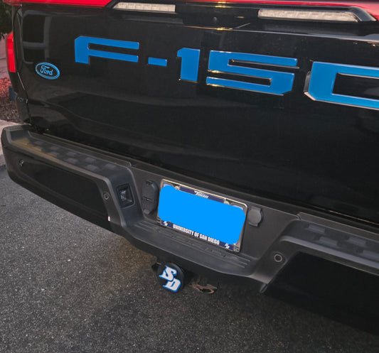 University of San Diego tow hitch cover for 2 inch receiver