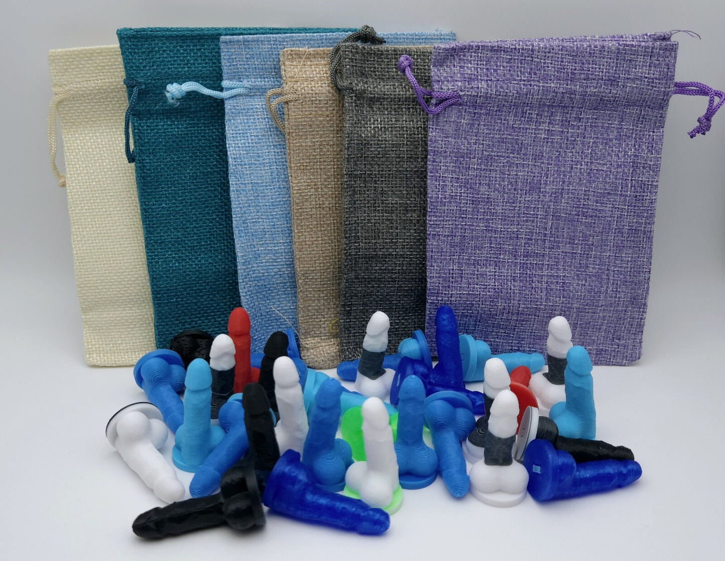 Bag o’ Dicks gag gift – funny 3D printed party favor for bachelor parties and birthdays