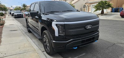 Front tow hook covers for Ford F-150 Lightning or Flash