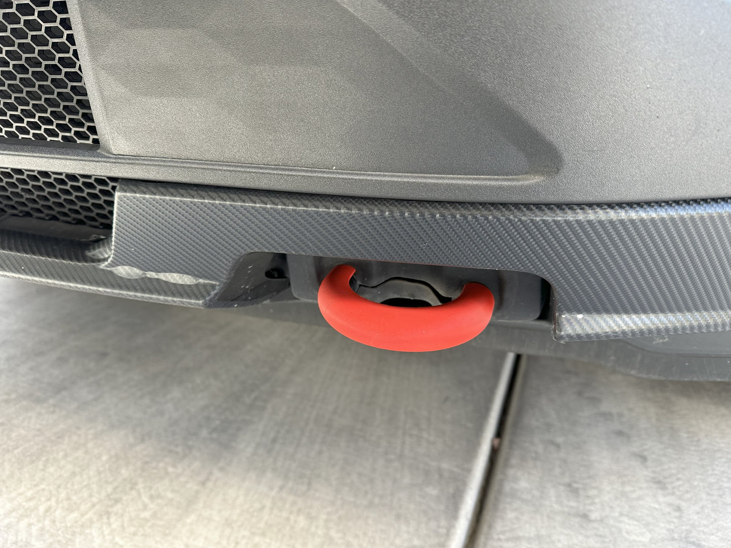 Front tow hook covers for Ford F-150 Lightning or Flash