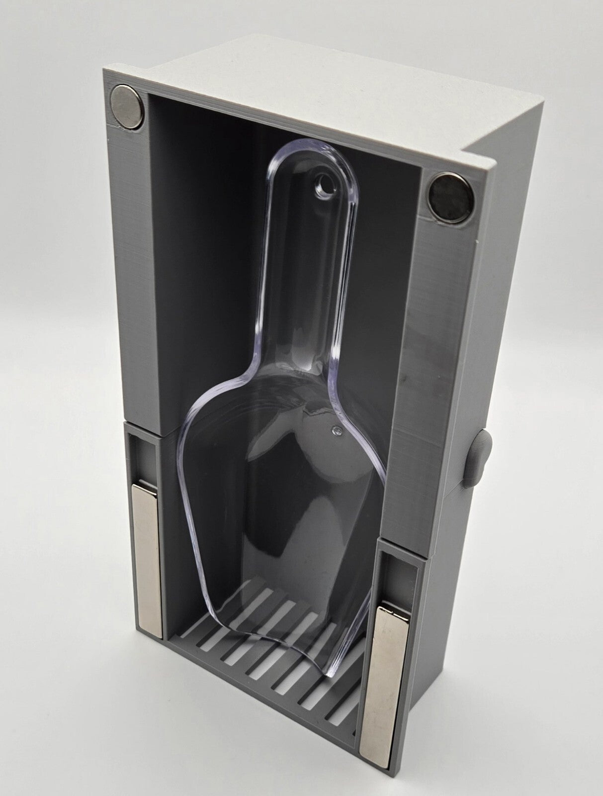 Magnetic ice scoop holder for GE Opal 2 Nugget Ice Maker – 3D printed kitchen organizer
