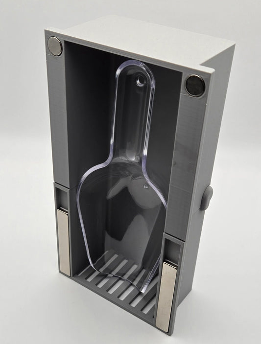 Magnetic ice scoop holder for GE Opal 2 Nugget Ice Maker – 3D printed kitchen organizer