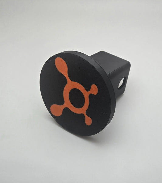 Orange Theory OTF splat logo tow hitch cover for 2 inch receiver