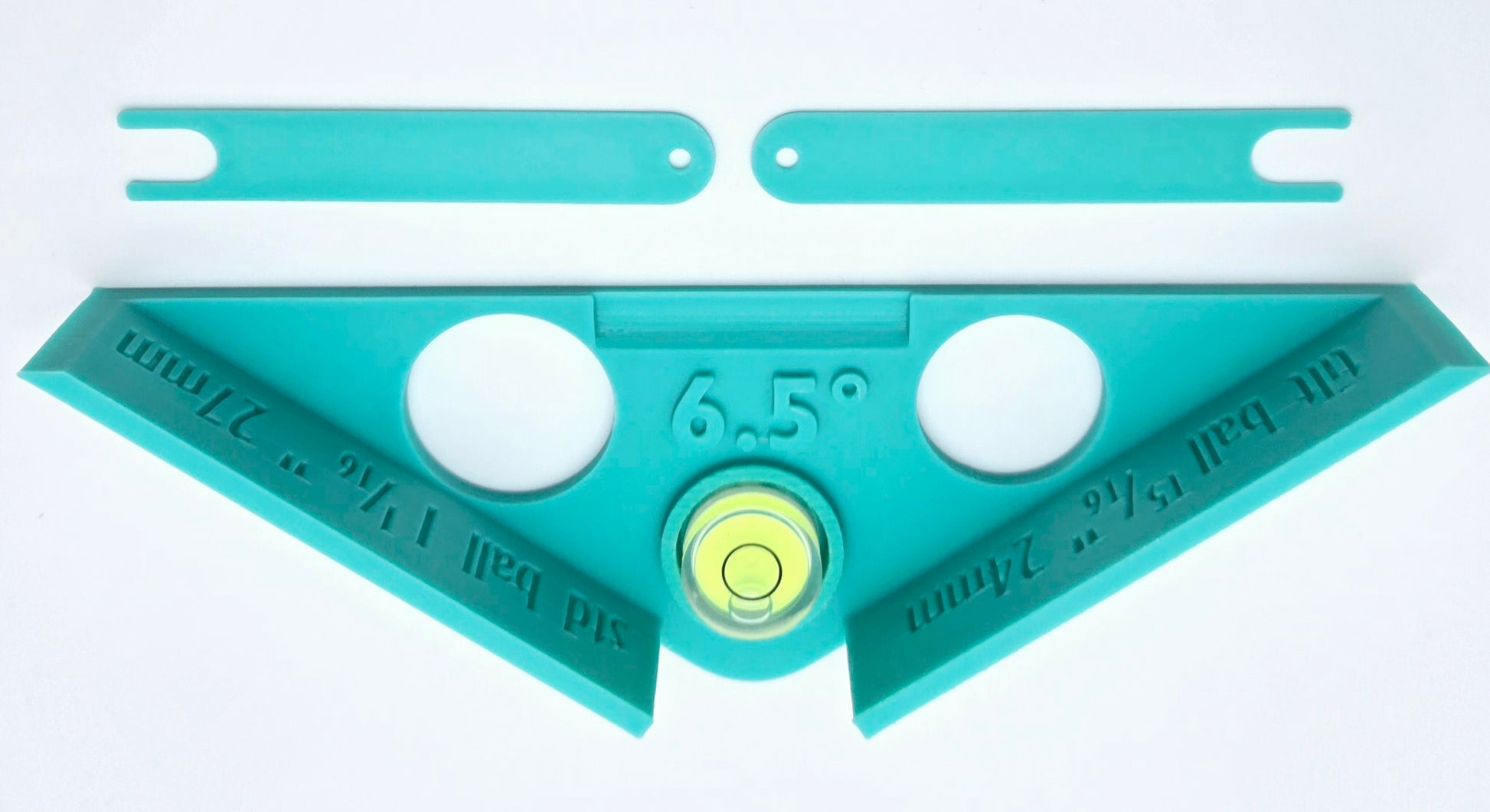 6.5 degree pinball playfield leveler tool for setting accurate slope