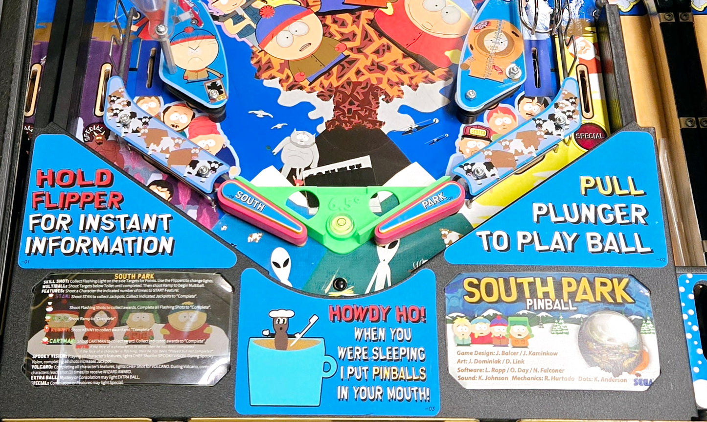 Pinball playfield slope leveler – ensures proper 6.5° setup