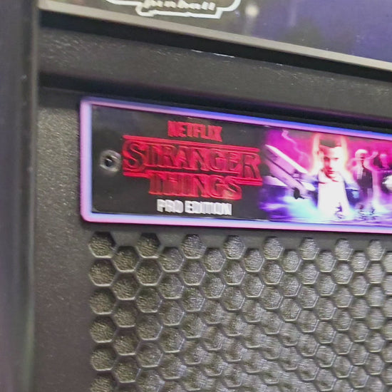 3D printed Stern Spike 2 badge frame mod – Pro and Premium cabinets